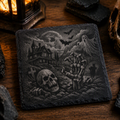 Halloween - Haunted House coaster